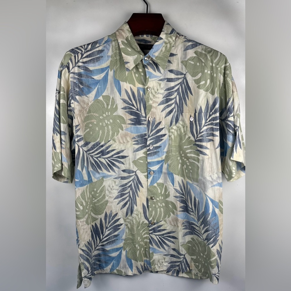 Men’s Tori Richard Shirt L Aloha‎ Hawaiian Shirt Viscose 100% Button Down